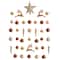 40ct. Gold Shatterproof Lux Christmas Ornament Set